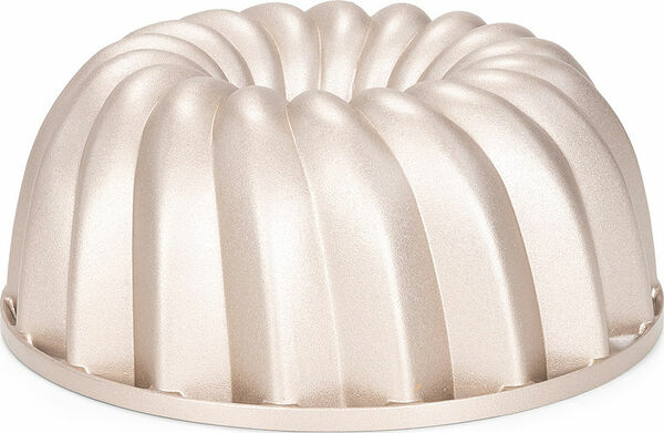 Kugelhopfform/kakform bredräfflad rosa 24 cm Patisse - bild 1