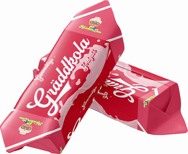 Gammaldags Gräddkola Jordgubb Mormor Lisas - bild 1