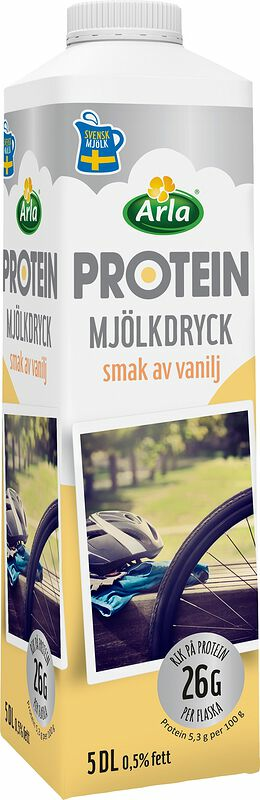 Protein Mjölkdryck Vanilj Arla - bild 1