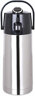 Pumptermos 2,2 Liter rostfri Crem - bild 1