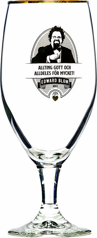 Ölglas No 3 Allting gott och Edward Blom - bild 1