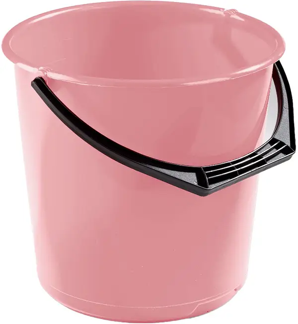 Hink 10 L Gammelrosa Nordiska Plast - bild 1