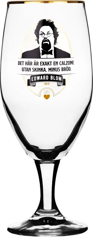 Ölglas No 8 Det här är exakt Edward Blom - bild 1