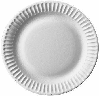 Assiett 15 cm vit "pure" Papstar - bild 1