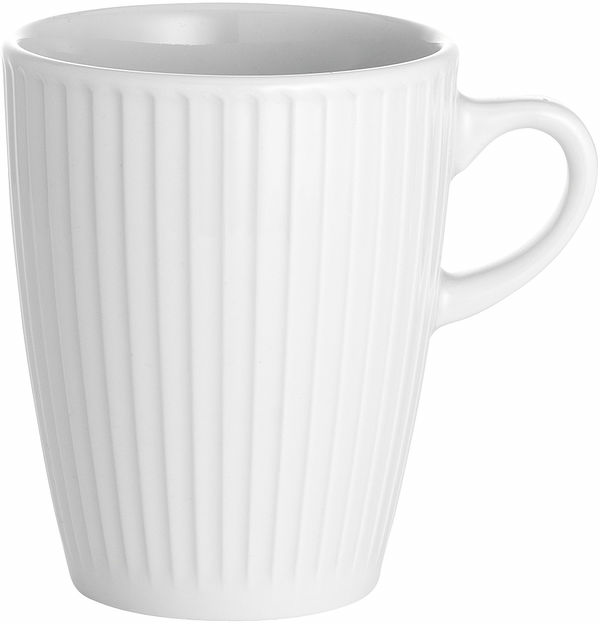 Plissé Mugg vit 27 cl Pillivuyt - bild 1