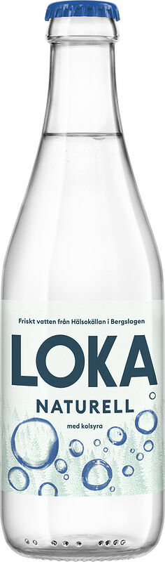 LOKA Naturell vatten glas Spendrups - bild 1