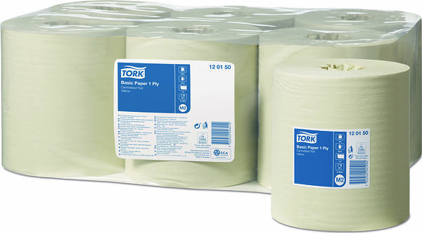 Tork Basic Papper Centrummatad Gul M2 - bild 1