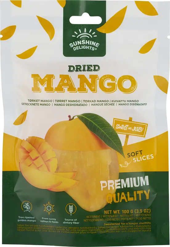 Dried Mango Sunshine Delights Dellia - bild 1