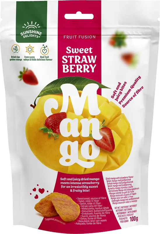 Fruit Fusion Sweet Strawberry Mango Dellia - bild 1