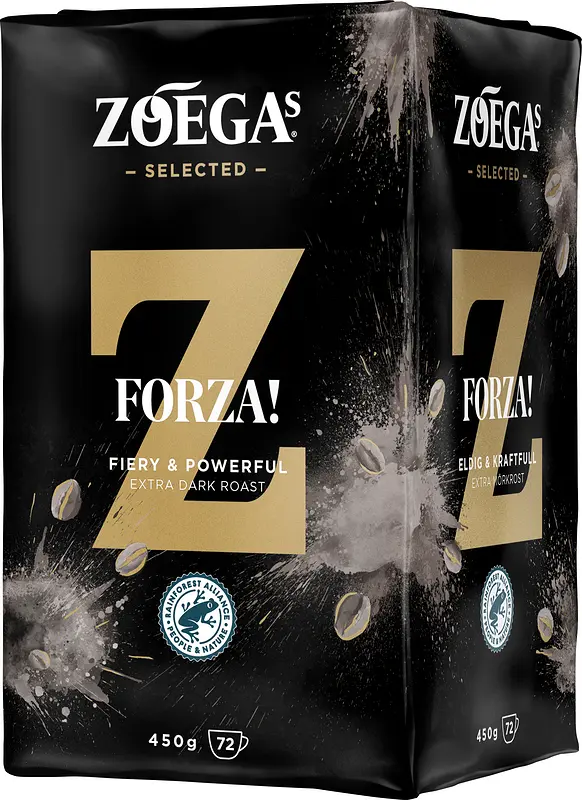 Bryggkaffe Mörk Forza! Zoégas - bild 1
