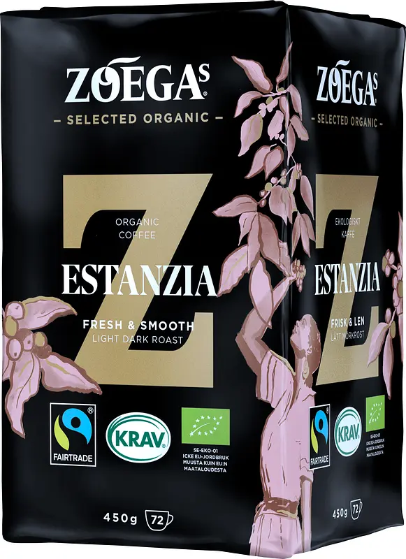 Bryggkaffe Lätt mörk Estanzia Fairtrade Zoégas - bild 1