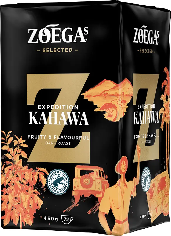 Bryggkaffe Kahawa Mästarens Zoégas - bild 1