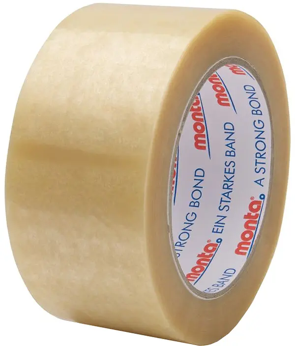Packtejp Transparent 50 mm PVC 124 Monta - bild 1
