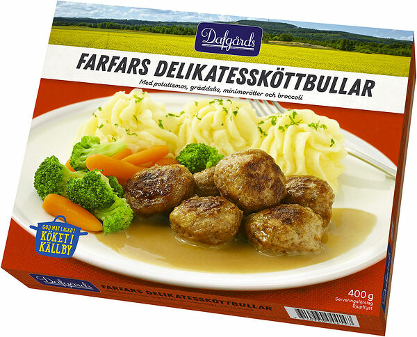 Farfars Delikatessköttbullar Dafgårds - bild 1