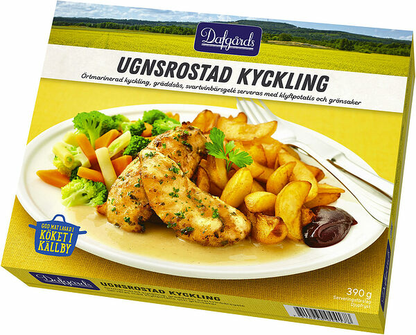 Ugnsrostad Kyckling klyftpotatis Dafgårds - bild 1