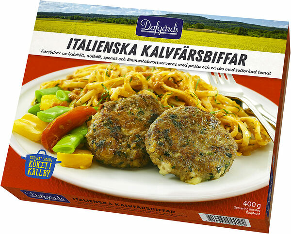 Italienska Kalvfärsbiffar Dafgårds - bild 1