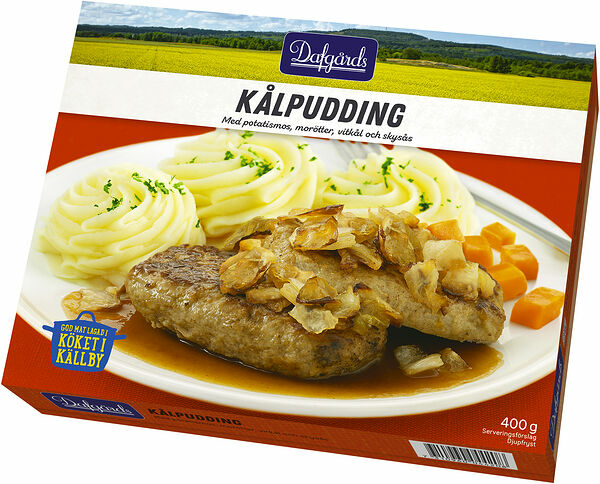 Kålpudding potatismos grönsaker sky Dafgårds - bild 1