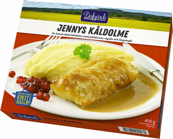 Jennys Kåldolme potatismos lingon sås Dafgårds - bild 1