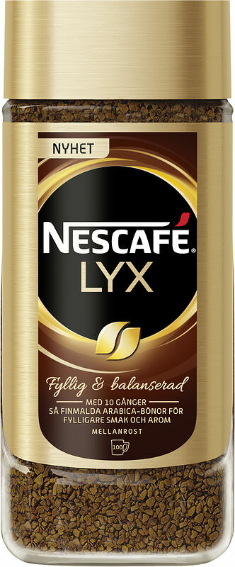 Nescafé Lyx Mellanrost glasburk - bild 1