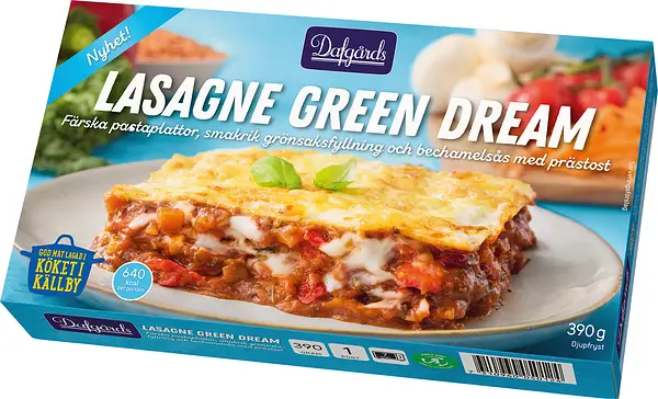 Lean Lasagne Green Dream Dafgårds - bild 1