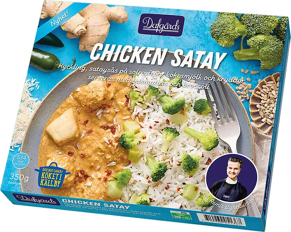 Lean Chicken Satay Dafgårds - bild 1