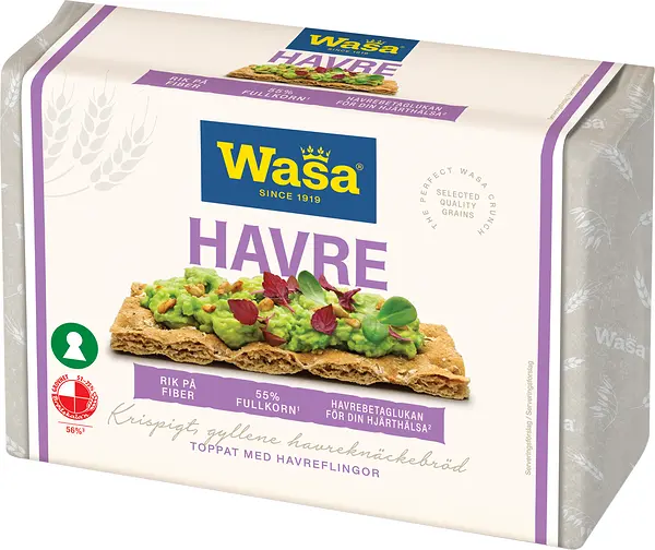 Havreknäcke knäckebröd Wasa - bild 1