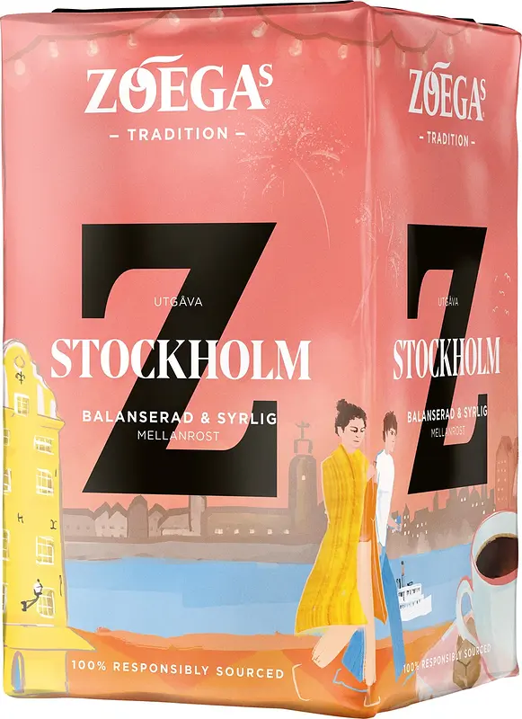 Bryggkaffe Mellan Stockholm Zoégas - bild 1