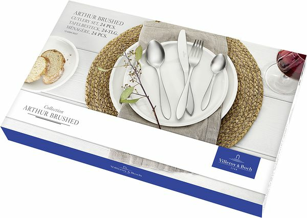 Bestickset 24 delar Arthur brushed Villeroy & Boch - bild 1
