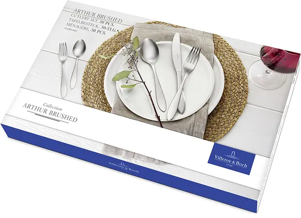 Bestickset 30 delar Arthur brushed Villeroy & Boch - bild 1