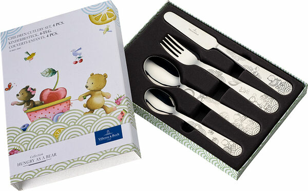 Bestickset 4 del Hungry As A Bear Children Villeroy & Boch - bild 1