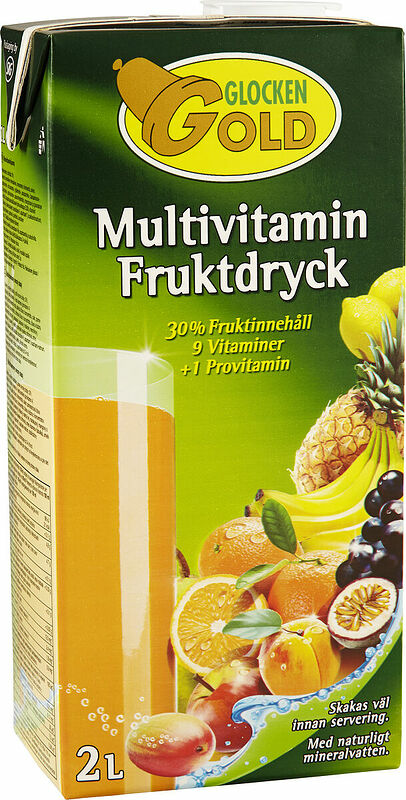 Multivitamin Fruktdryck Glocken Gold - bild 1