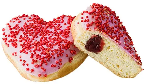 Donut Red Heart Dafgårds - bild 1