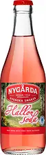 Hallonsoda glas Nygårda Spendrups