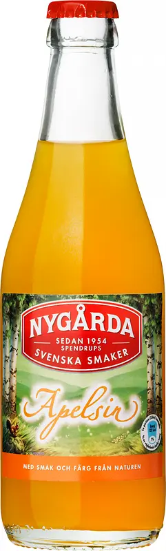Apelsin glas Nygårda Spendrups - bild 1