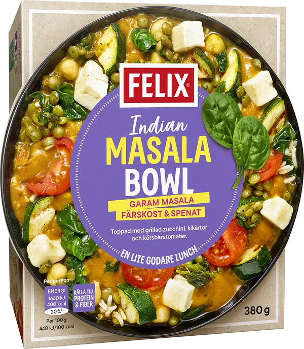 Indian Masala Bowl Felix Veggie - bild 1