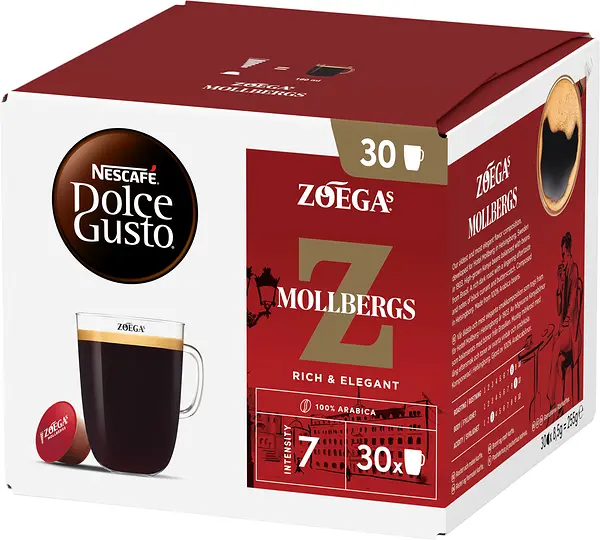 Dolce Gusto Zoégas Mollbergs Blandning 30-pack Nescafé - bild 1