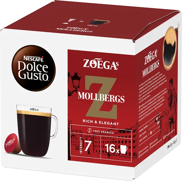 Dolce Gusto Zoégas Mollbergs Blandning Nescafé - bild 1