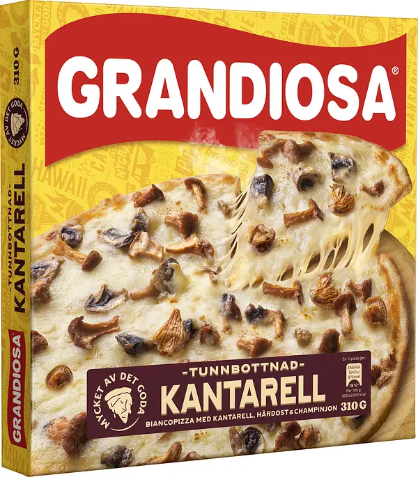 Pizza Queen Kantarell Tunn & Fin Grandiosa - bild 1
