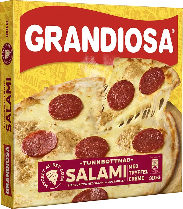 Pizza Suveräna Salami Tunn & Fin Grandiosa - bild 1