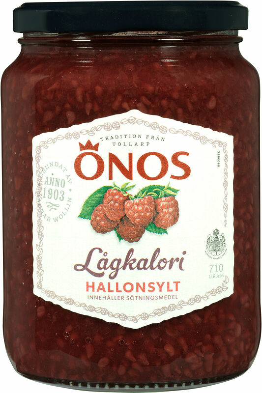 Lågkalori Hallonsylt Önos - bild 1