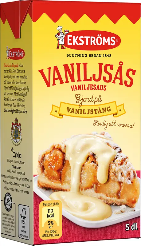 Vaniljsås färdig Ekströms - bild 1