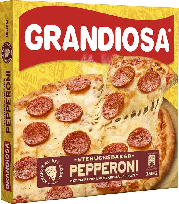 Pizza Pepperoni X-tra Allt Grandiosa - bild 1