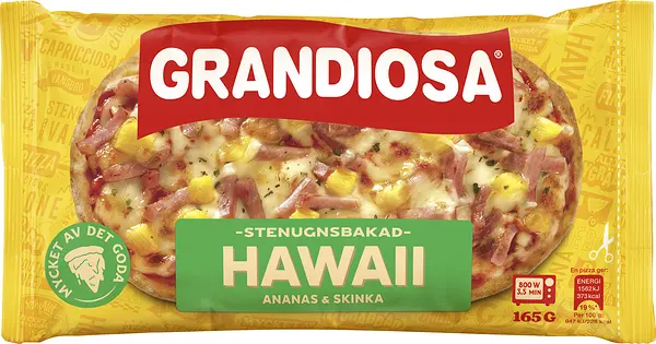 Pizza mini Hawaii X-tra Allt Grandiosa - bild 1