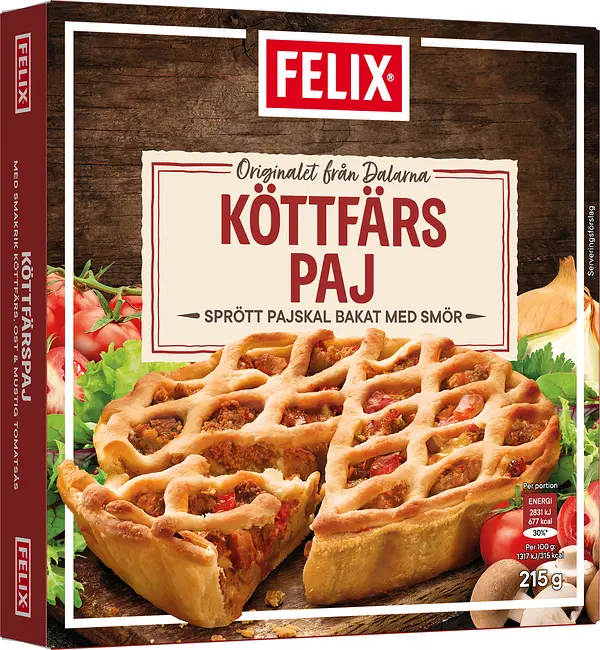 Paj Köttfärspaj Felix - bild 1