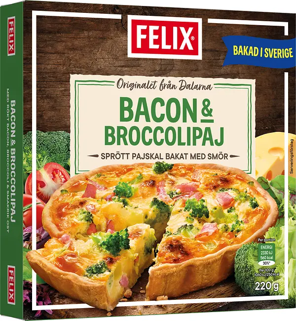 Paj Bacon & Broccoli Felix - bild 1