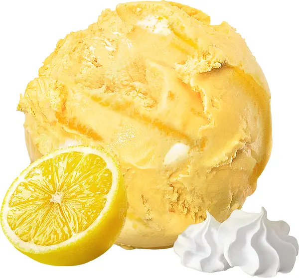 Lemoncurd gräddglass SIA Glass - bild 1