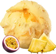 Ananas Passion sorbet SIA Glass