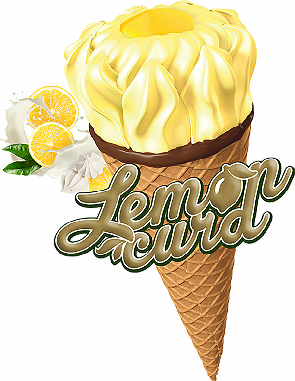 Lemoncurd Meringue strut SIA Glass - bild 1