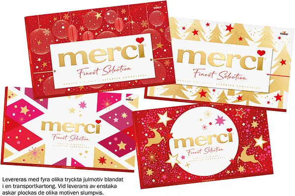 Merci Jul Great Variety Chokladask 400 g - bild 1