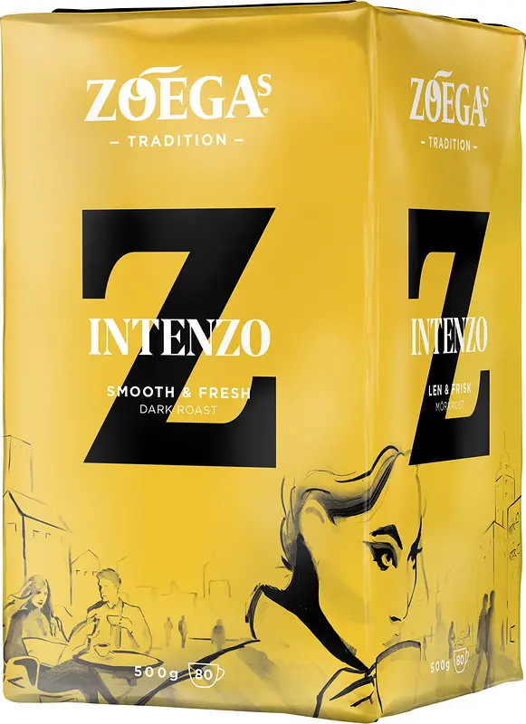 Bryggkaffe Mörk Intenzo Zoégas - bild 1